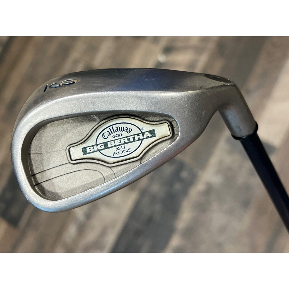 CALLAWAY BIG BERTHA X-12 Single 9 Iron Ladies Gems GRAPHITE Shaft RH